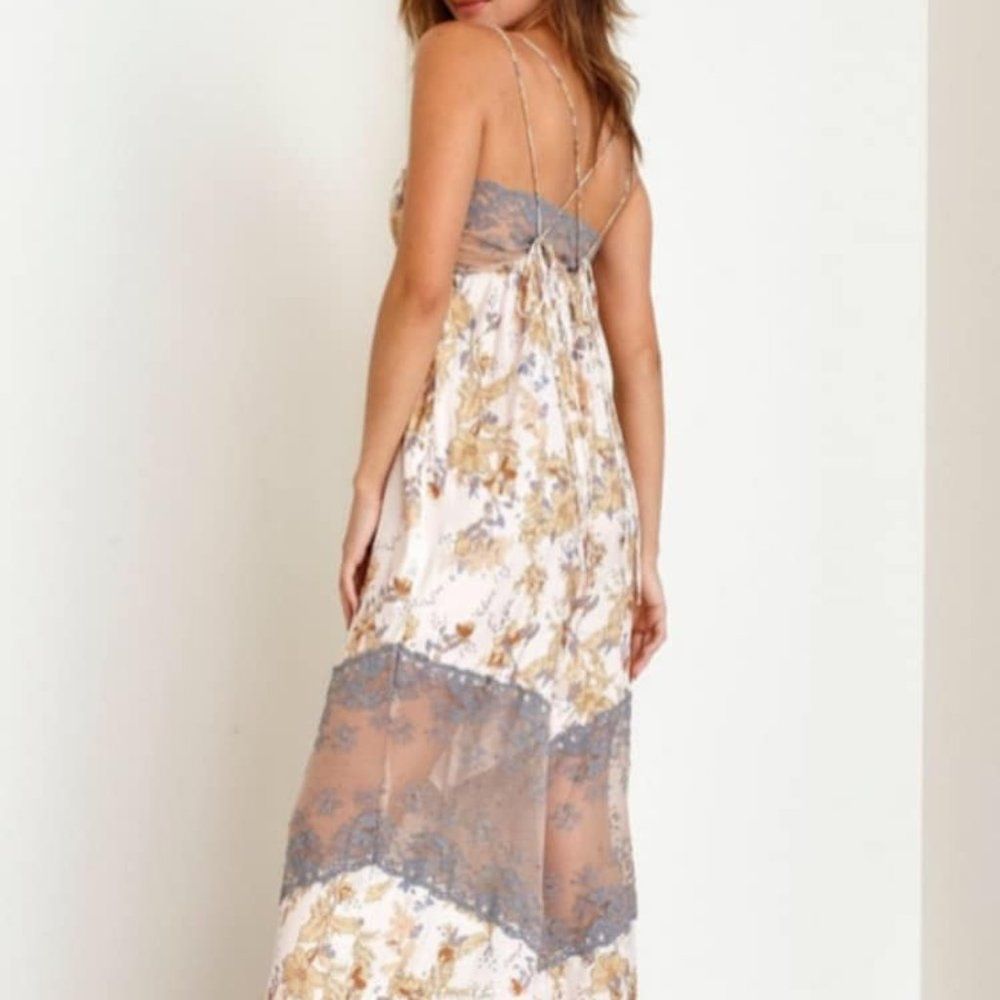 Free People | Love Letter Printed Onesie Sz Large - Picture 4 of 11
